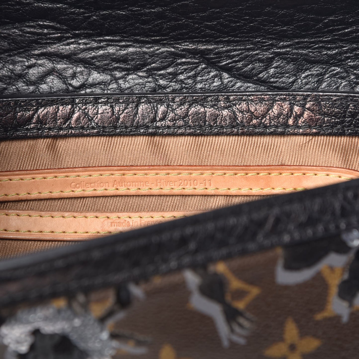 Monogram Fleur De Jais Sequins Manege