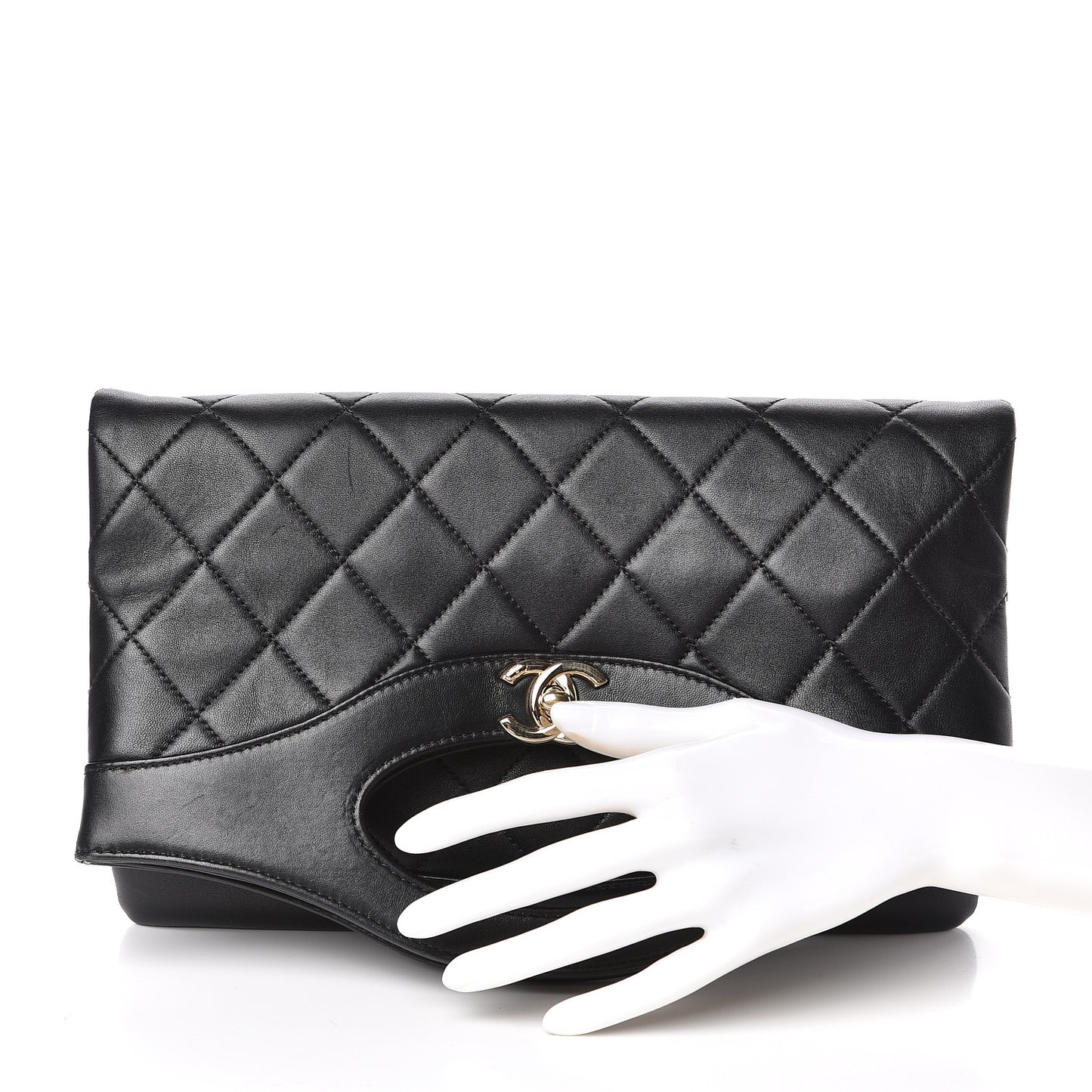 Lambskin 31 Clutch Black