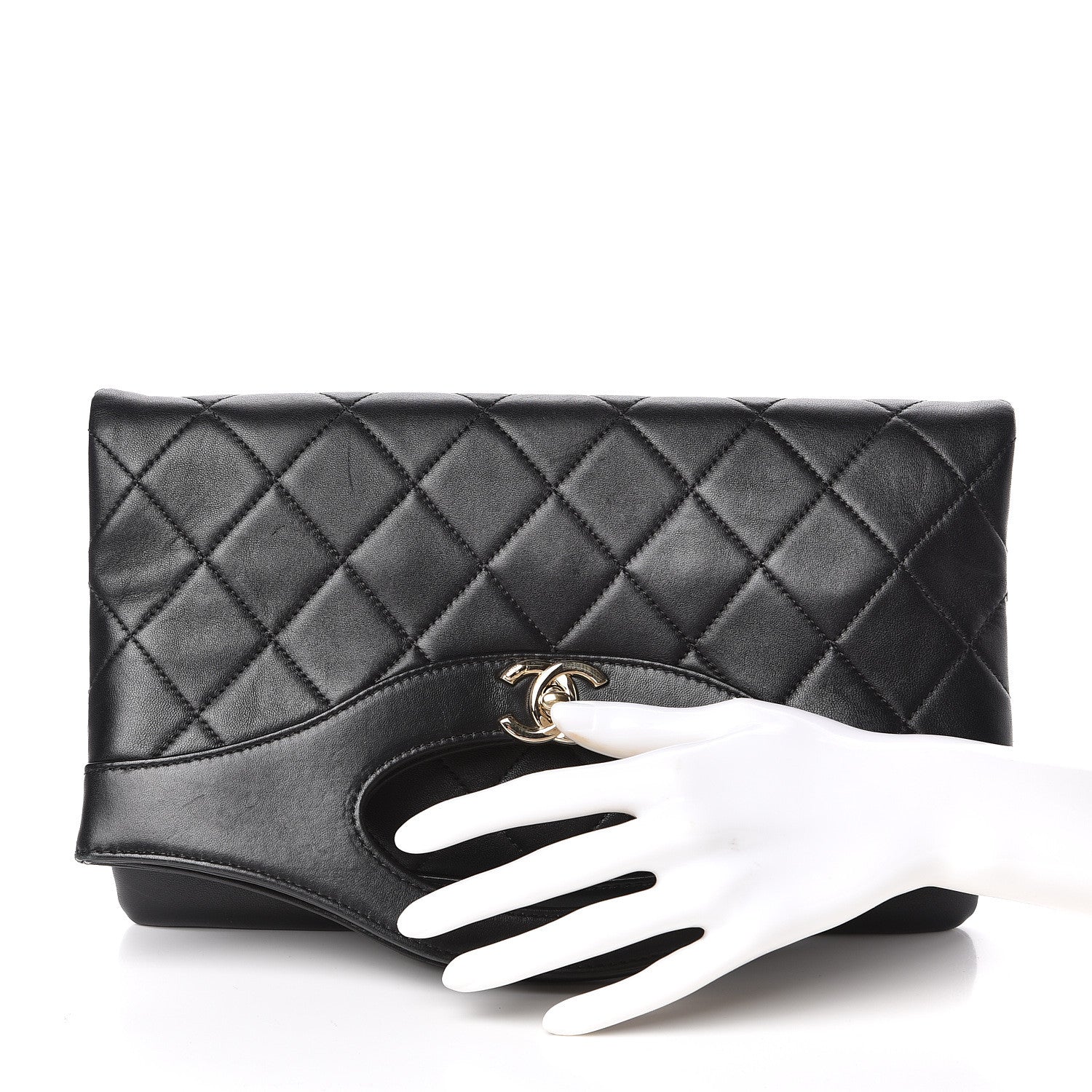 Chanel Lambskin 31 Clutch Black 3 of 11
