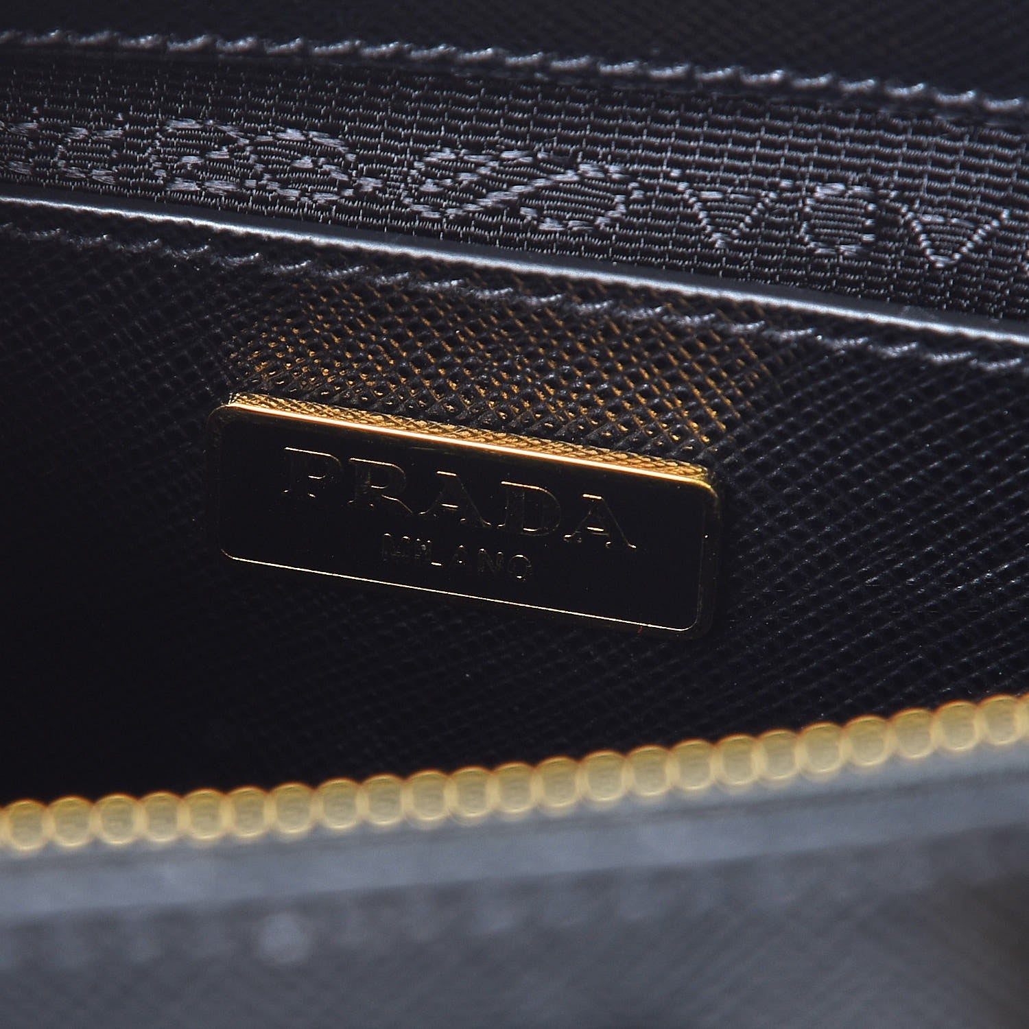 Prada Saffiano Micro Galleria Double Zip Tote Nero Black 7 of 9