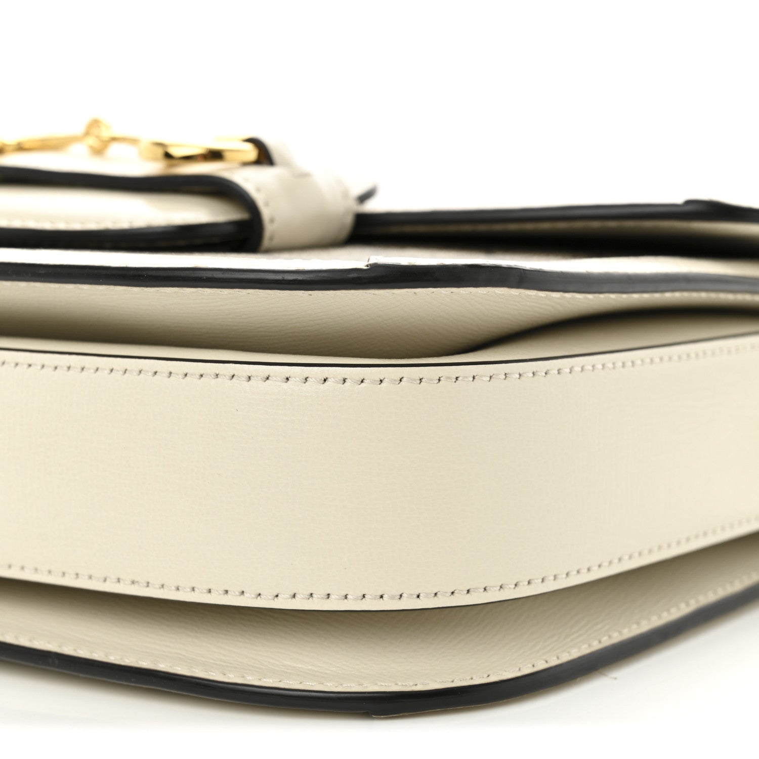 Gucci GG Supreme Monogram Horsebit 1955 Shoulder Bag Beige Mystic White 10 of 10