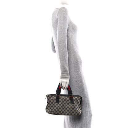 Gucci GG Monogram Web Pop Tote Navy 2 of 10