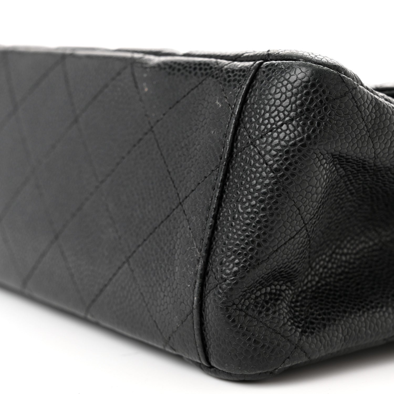 Chanel Caviar Quilted Maxi Double Flap Black 10 of 18