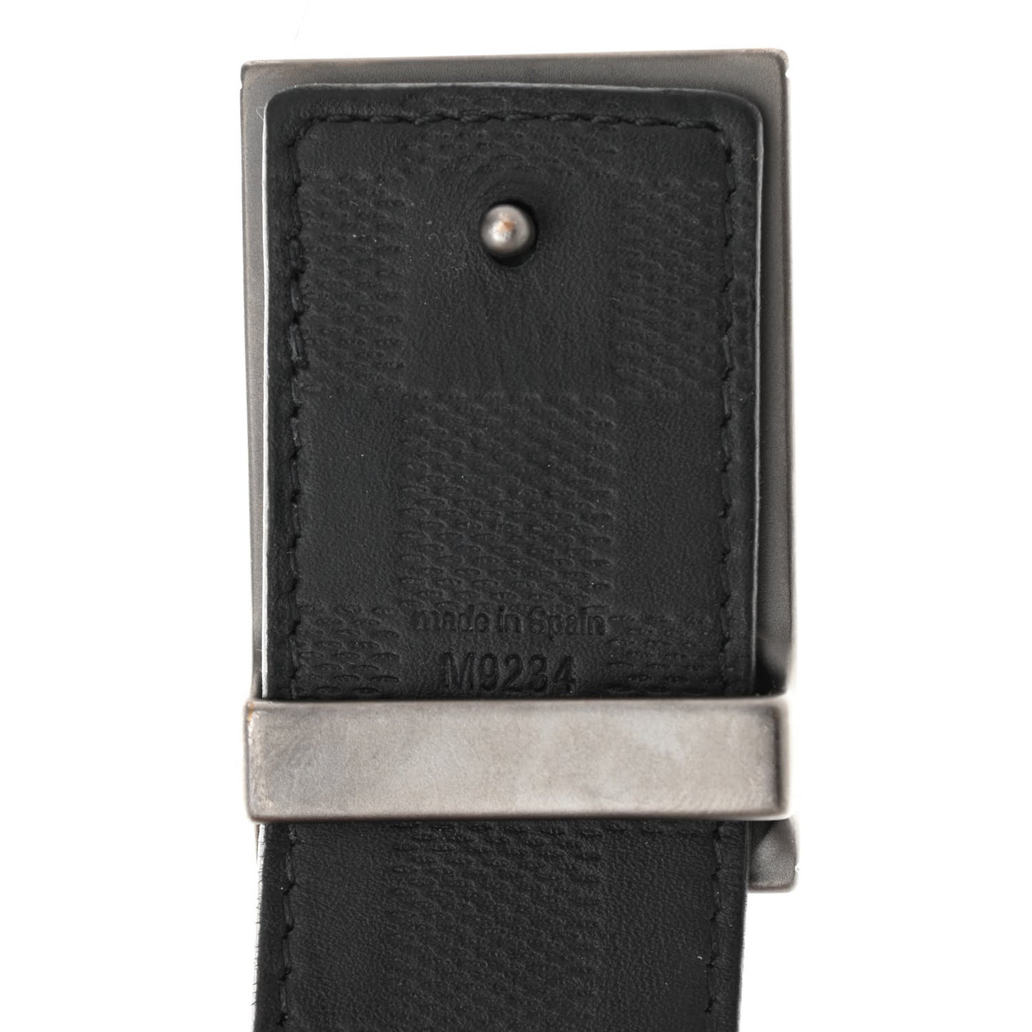 Damier Graphite Infini Neo Inventeur 40mm Reversible Belt 90 36 Black