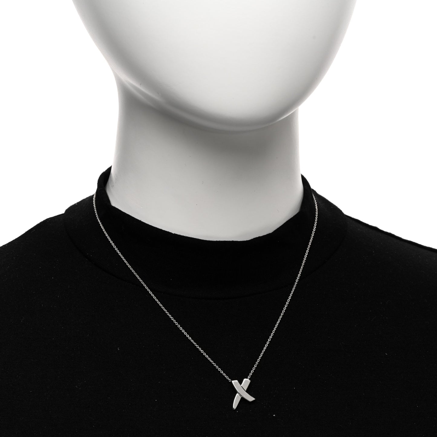 Sterling Silver Paloma Picasso Graffiti X Pendant Necklace