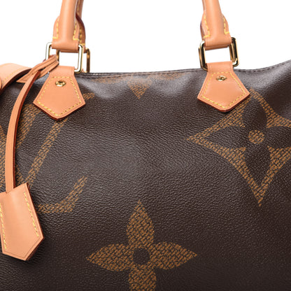 Louis Vuitton Reverse Monogram Giant Speedy Bandouliere 30 11 of 11