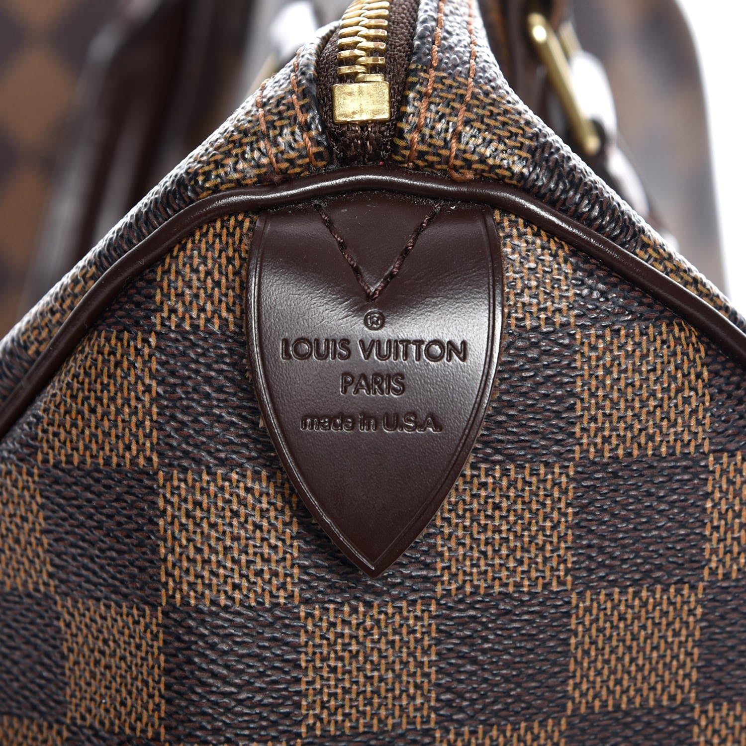 Louis Vuitton Damier Ebene Speedy 30 6 of 10