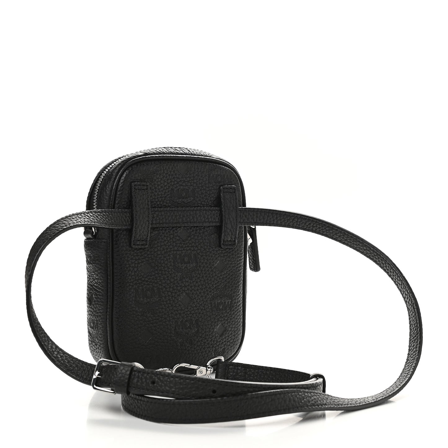 Calfskin Ottomaar Small Tivitat Mini Crossbody Black