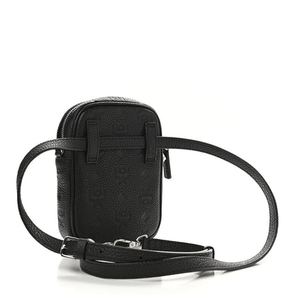 MCM Calfskin Ottomaar Small Tivitat Mini Crossbody Black 3 of 9
