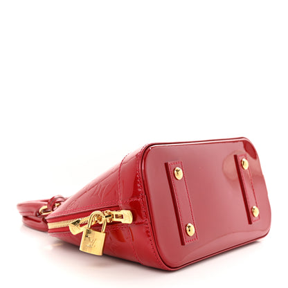 Louis Vuitton Vernis Alma BB Pomme D'Amour 4 of 10