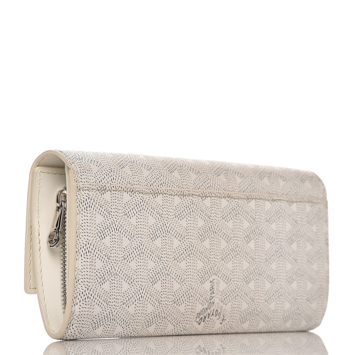 Goyard Goyardine Varenne Long Wallet White 3 of 13