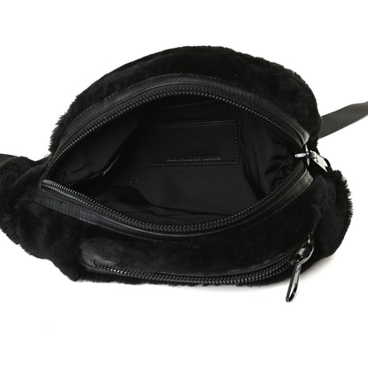 Alexander Wang Mink Fur Attica Belt Bag Black 5 of 12