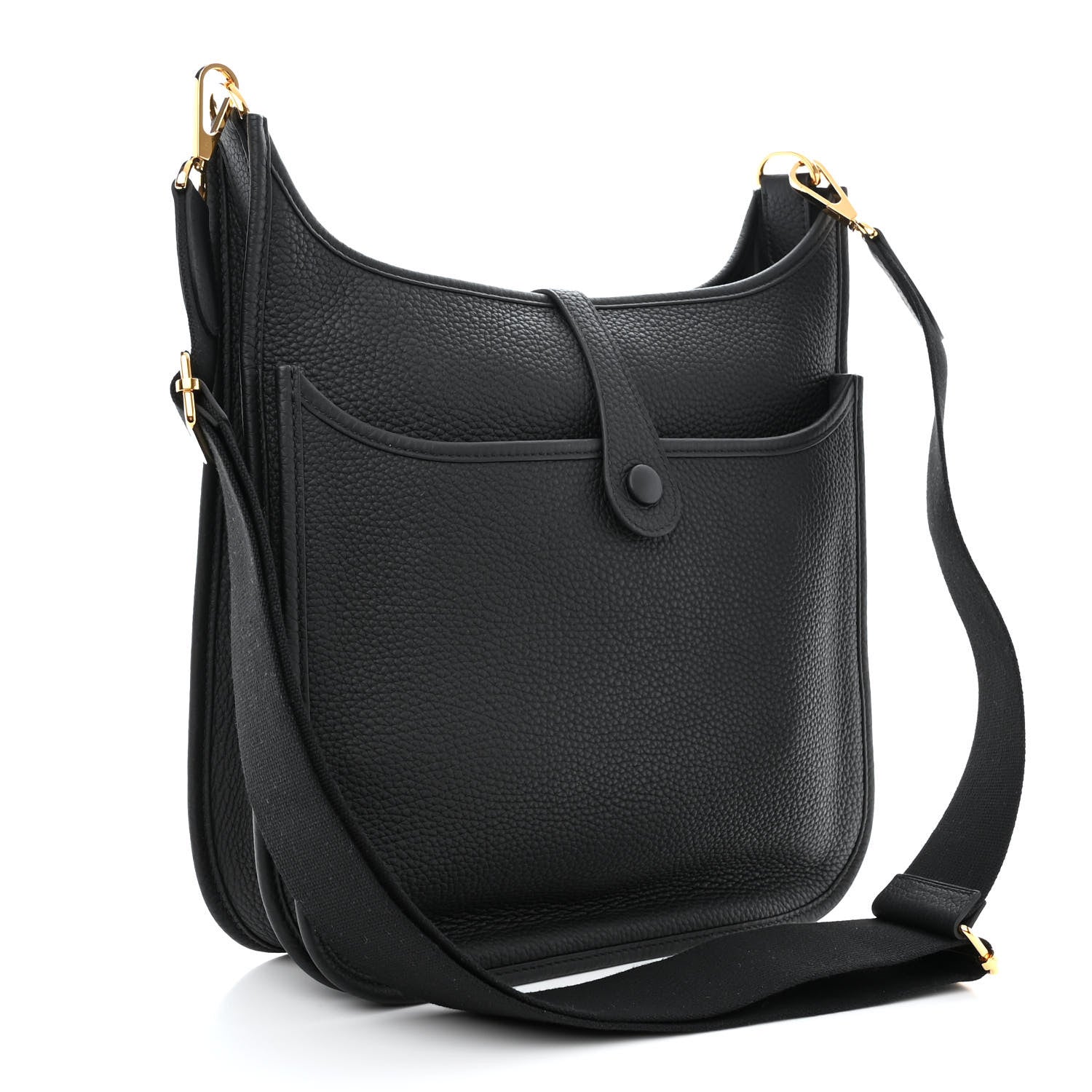Hermes Taurillon Clemence Evelyne III PM Black 3 of 13