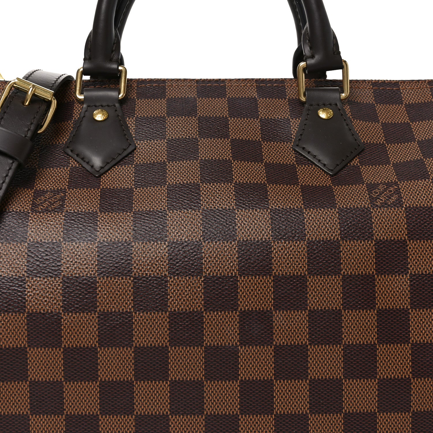 Louis Vuitton Damier Ebene Speedy Bandouliere 30 8 of 10