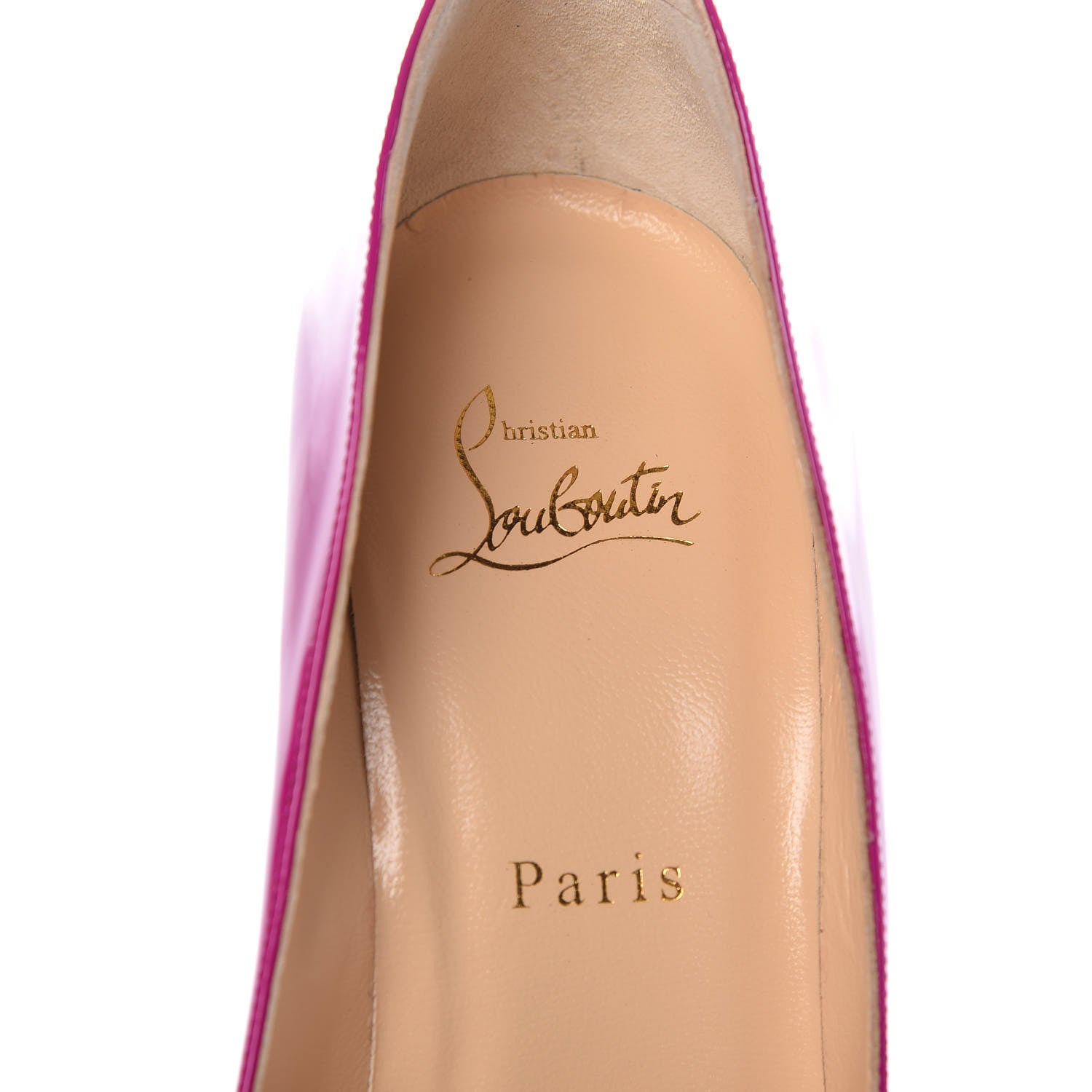 Christian Louboutin Patent Pigalle Follies 100 Pumps 39.5 Rose Indien 7 of 8