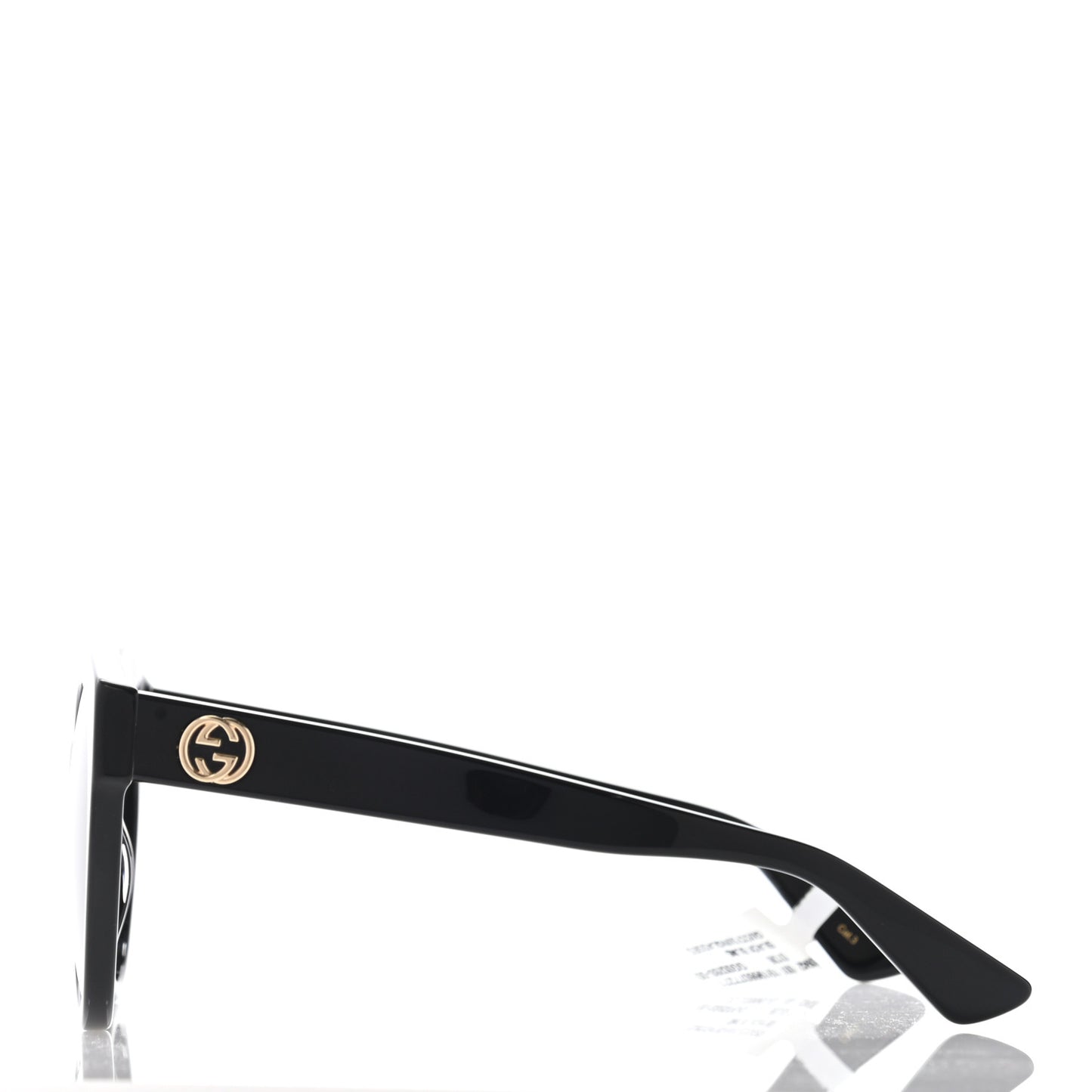 Round GG Sunglasses GG0028S Black