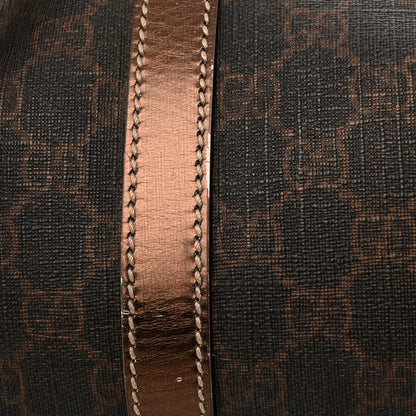Gucci GG Supreme Monogram Medium Joy Boston Dark Brown Bronze 26 of 27