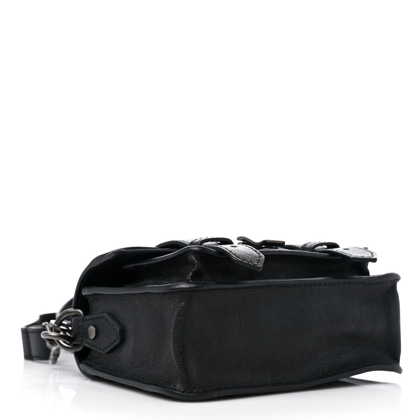 Lambskin Micro PS1 Satchel Black