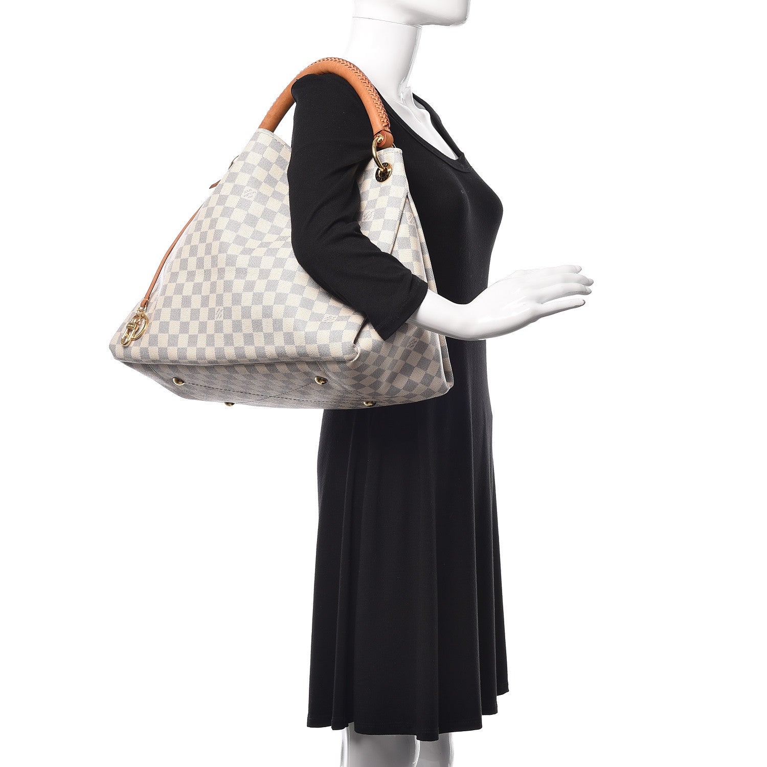 Louis Vuitton Damier Azur Artsy MM 2 of 15