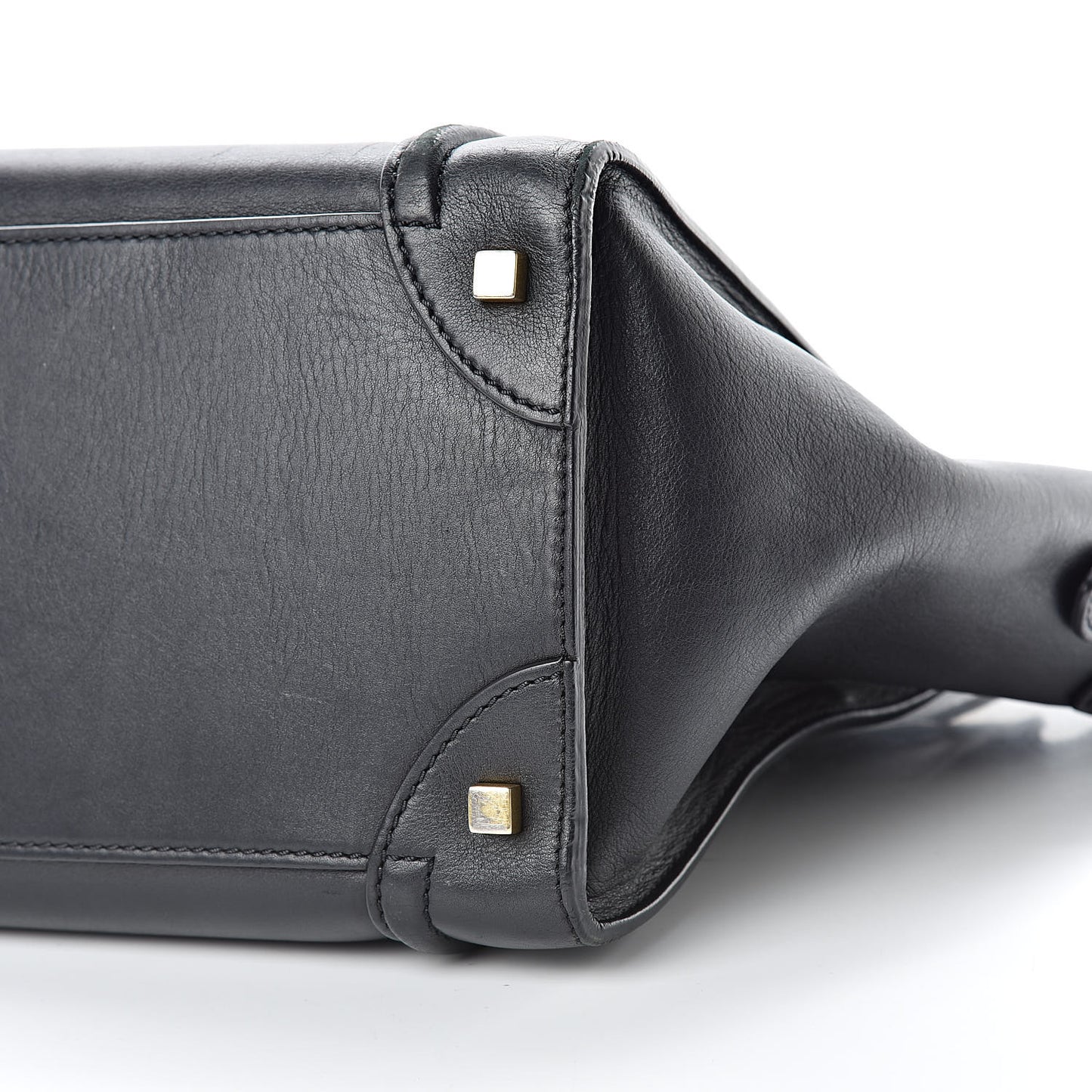 Smooth Calfskin Mini Luggage Black