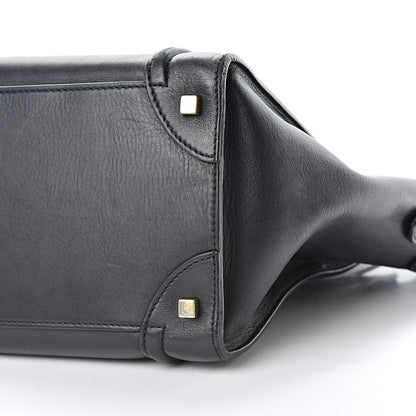Celine Smooth Calfskin Mini Luggage Black 11 of 17