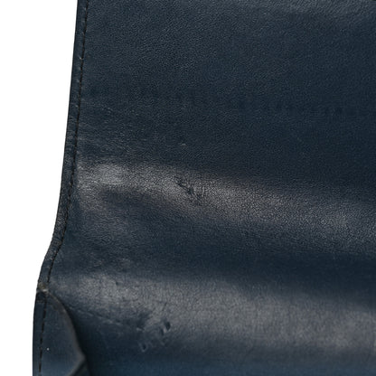 Louis Vuitton Mat Monogram Sarah Wallet Blue 7 of 8