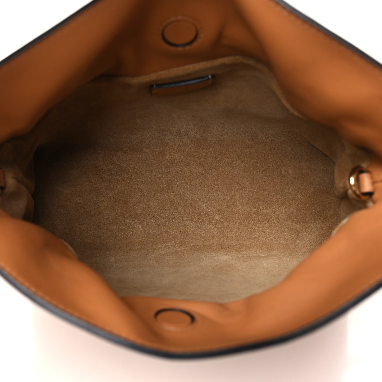 Calfskin Mini Flamenco Knot Clutch Warm Desert