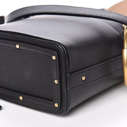 Chloe Smooth Calfskin Mini Roy Bucket Bag Black 9 of 11