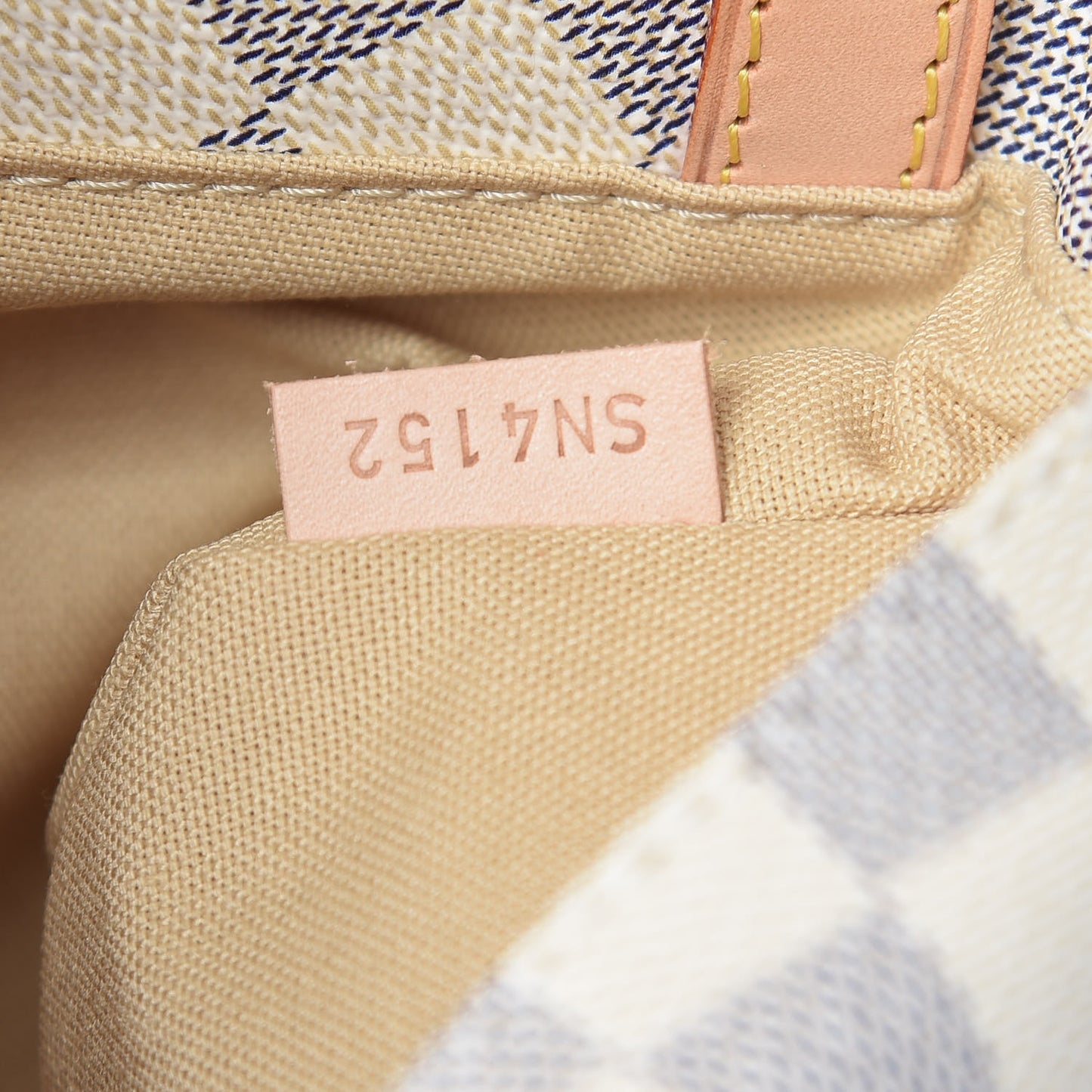Damier Azur Figheri PM