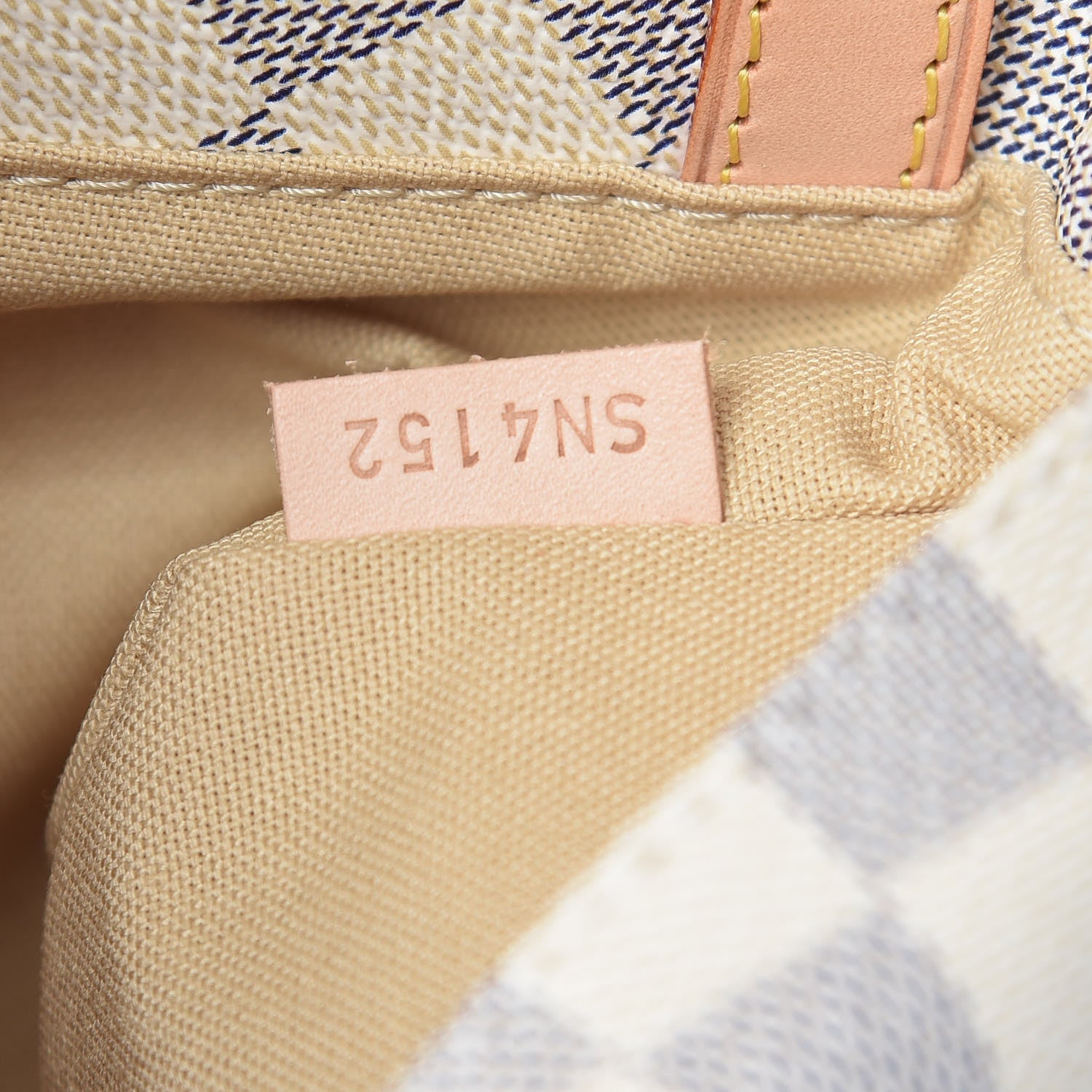 Louis Vuitton Damier Azur Figheri PM 9 of 10