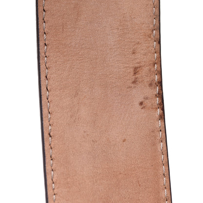 Gucci Imprime Monogram Interlocking G Belt 85 34 Red 5 of 5
