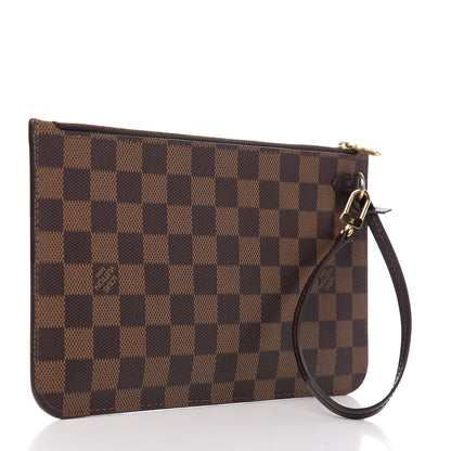 Louis Vuitton Damier Ebene Neverfull MM GM Pochette 2 of 7