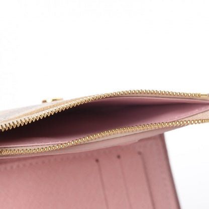 Louis Vuitton Damier Azur Victorine Wallet Rose Ballerine 8 of 9