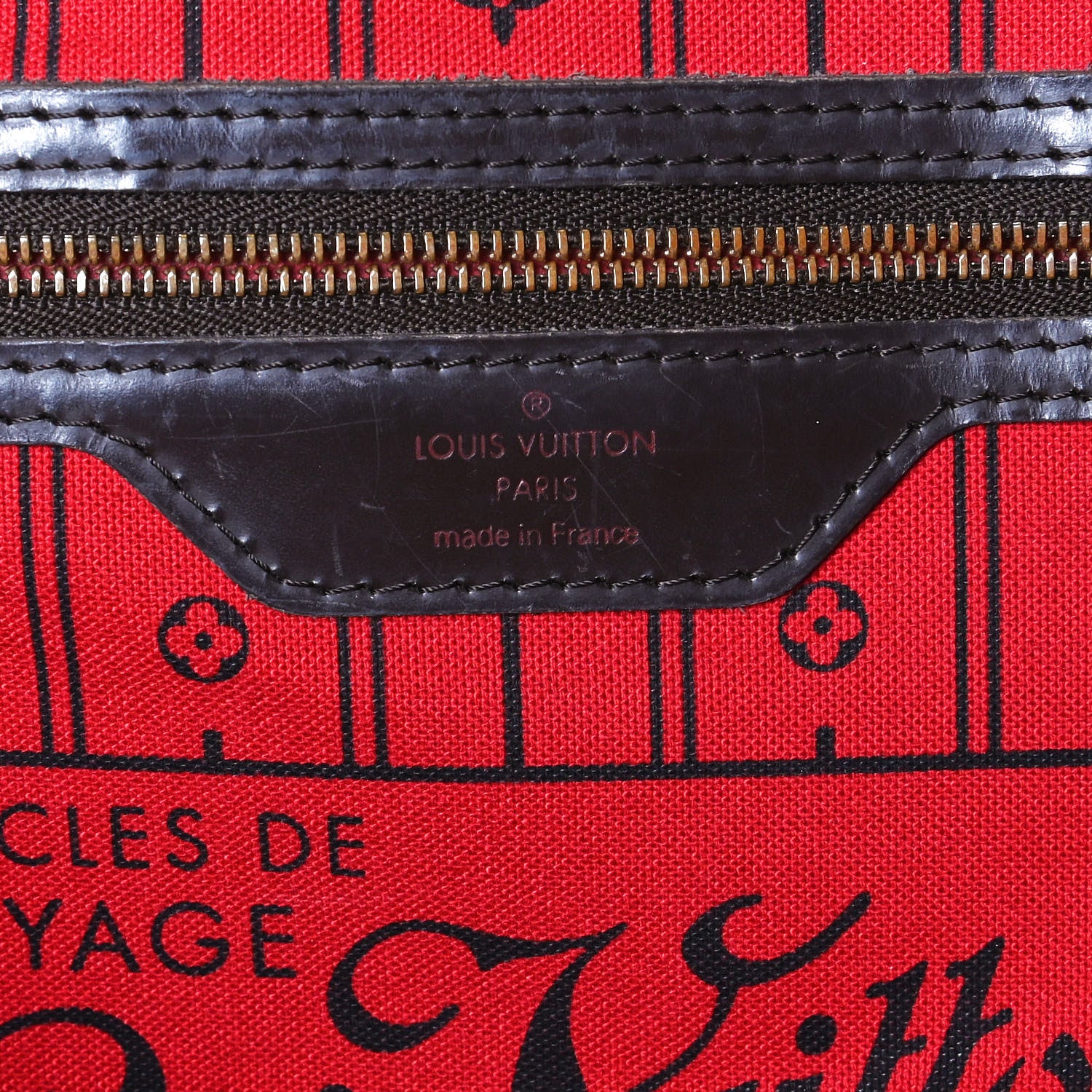Louis Vuitton Damier Ebene Neverfull GM 6 of 10