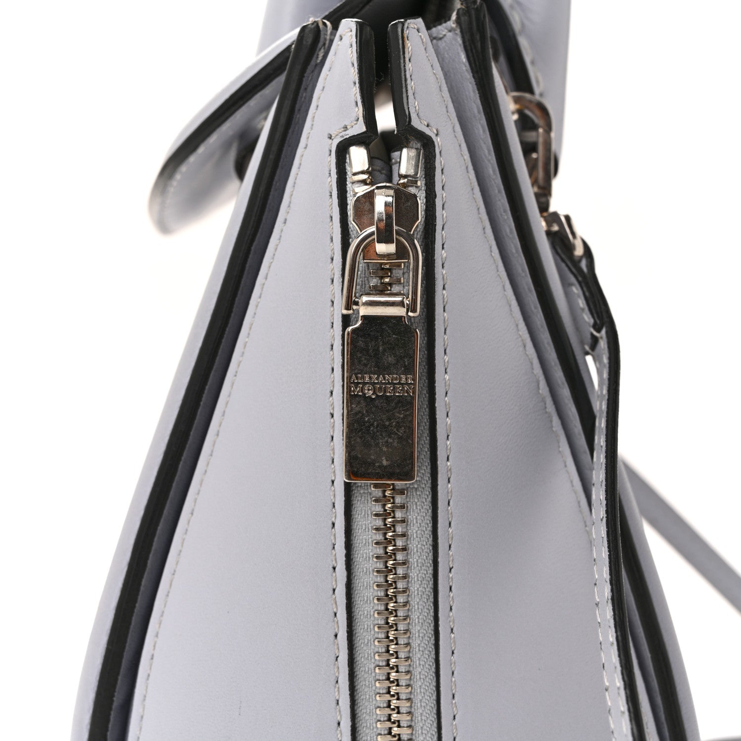 Alexander McQueen Calfskin Mini Heroine Light blue 13 of 19