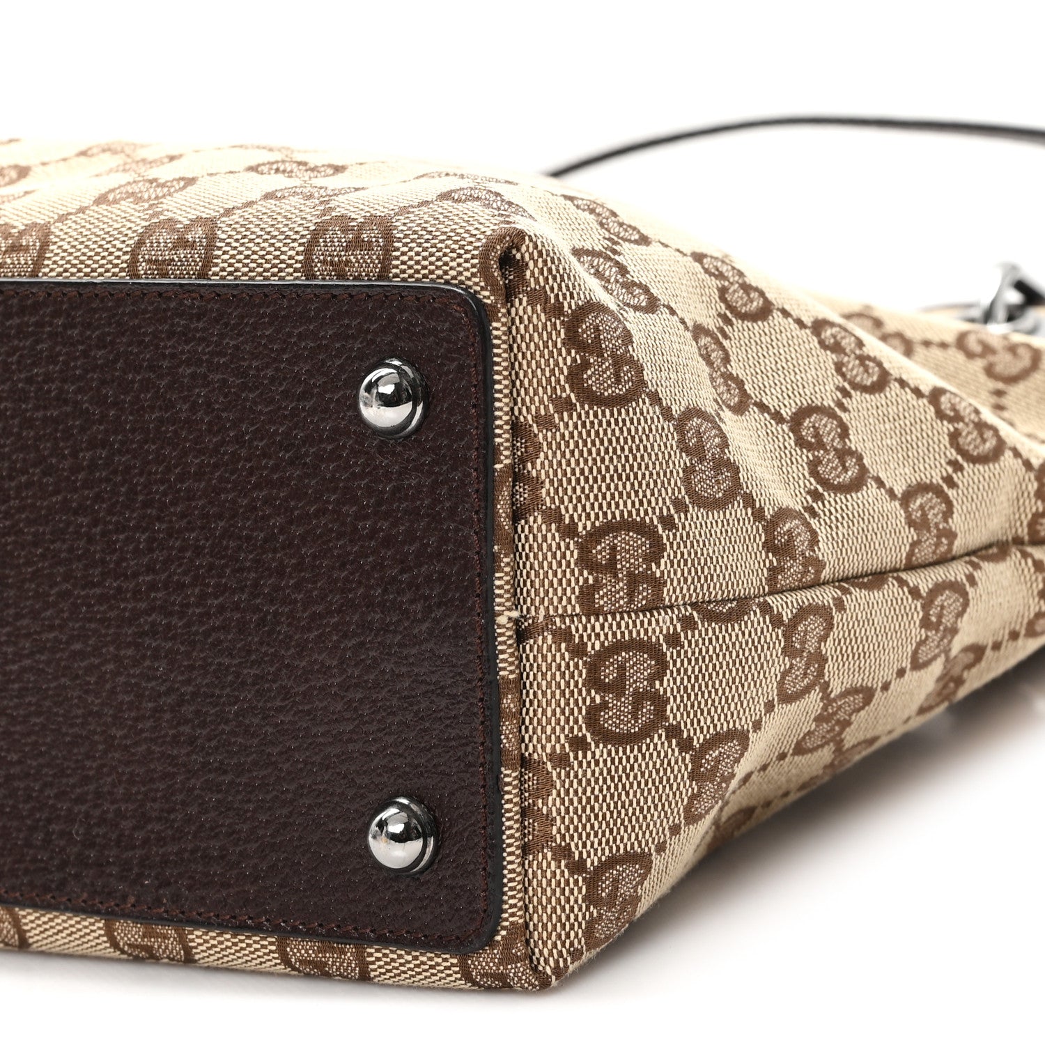 Gucci Monogram Small Eclipse Tote Brown 9 of 9