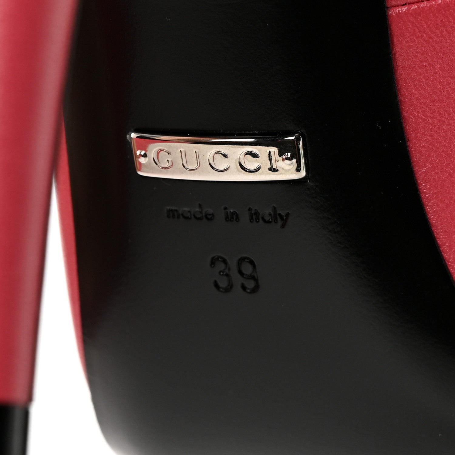 Gucci Malaga Kid GG 95mm Pumps 39 Rhodamine Pink 8 of 11