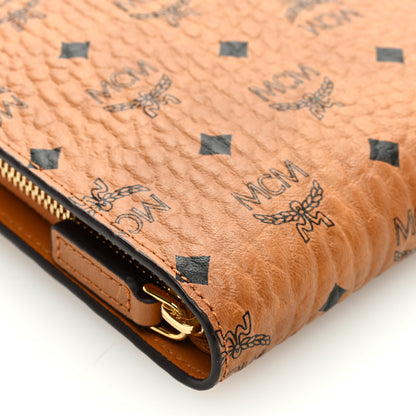 MCM Visetos Lanyard Cognac 7 of 8