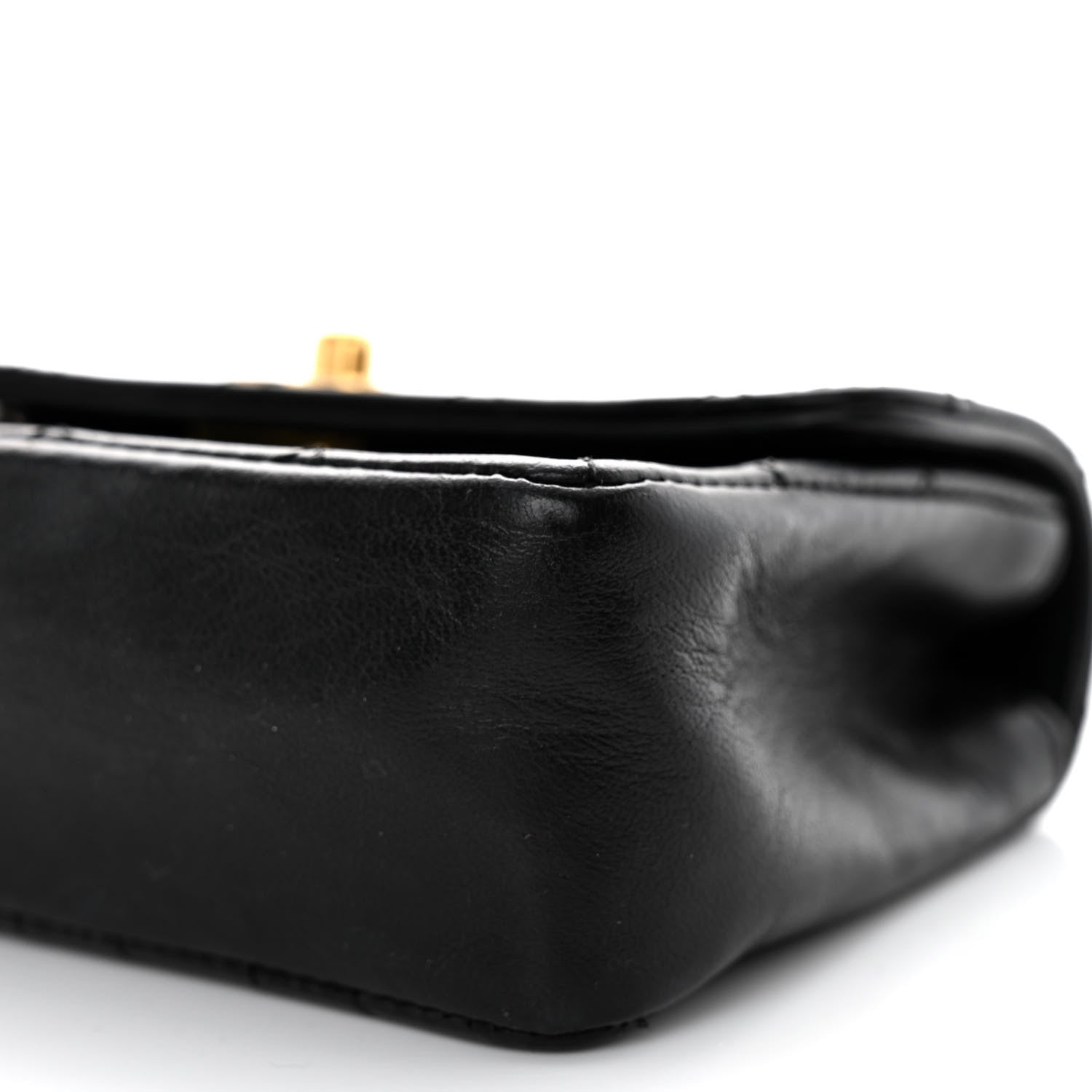 Chanel Lambskin Quilted Extra Mini Flap Black 11 of 12