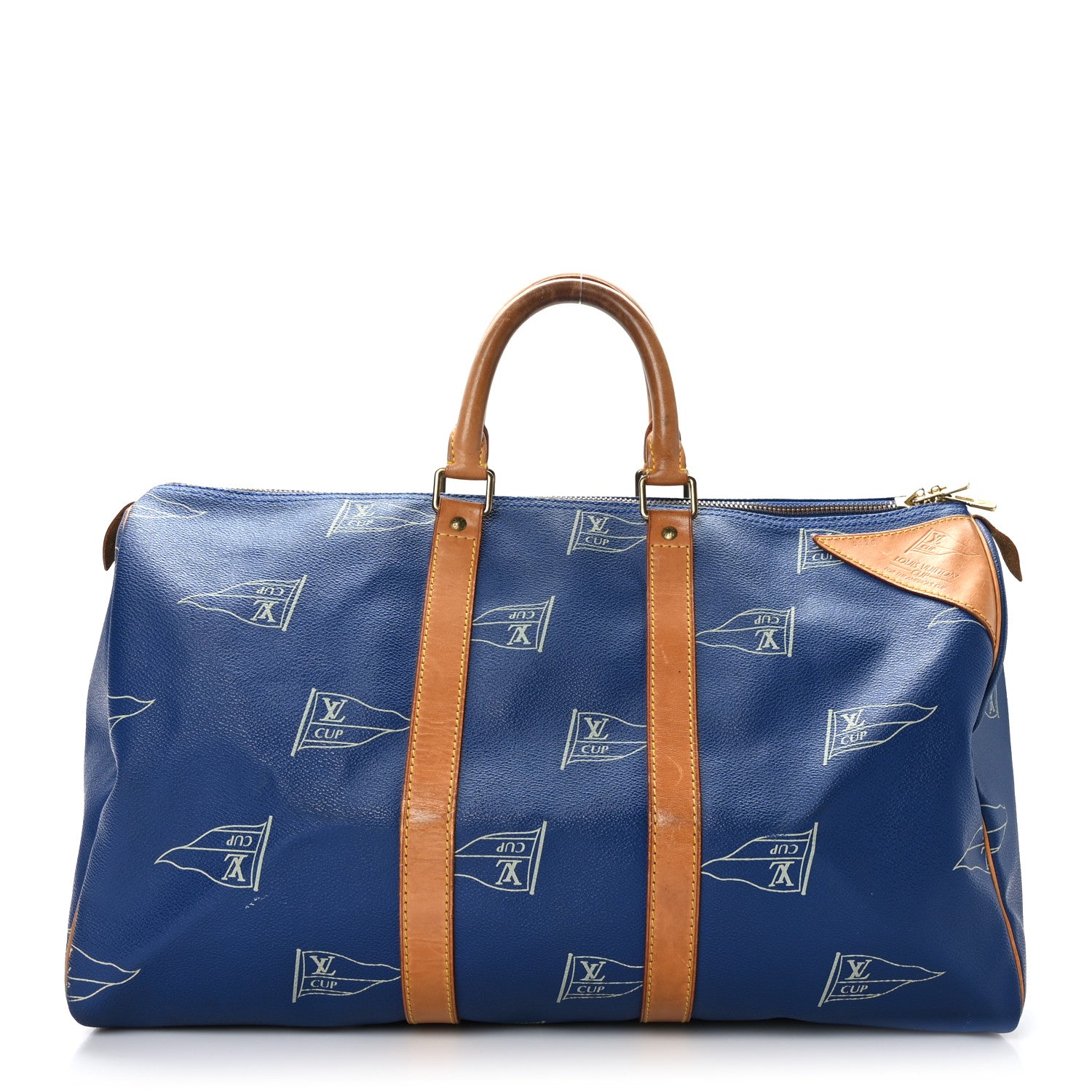 Louis Vuitton Americas Cup Keepall 45 Blue 1 of 13