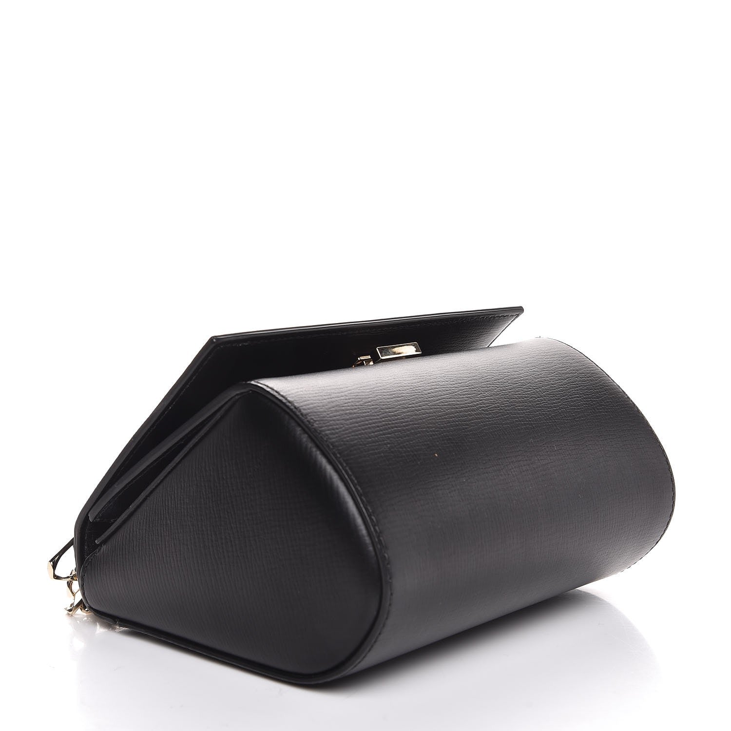 Givenchy Textured Calfskin Mini Pandora Box Chain Crossbody Bag Black 4 of 7