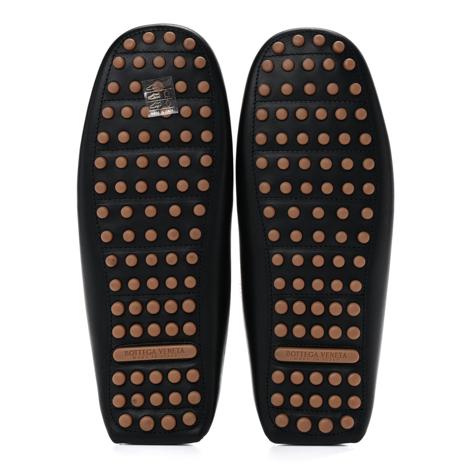 Bottega Veneta Nappa Intrecciato Driver Loafers 41 Black 5 of 11