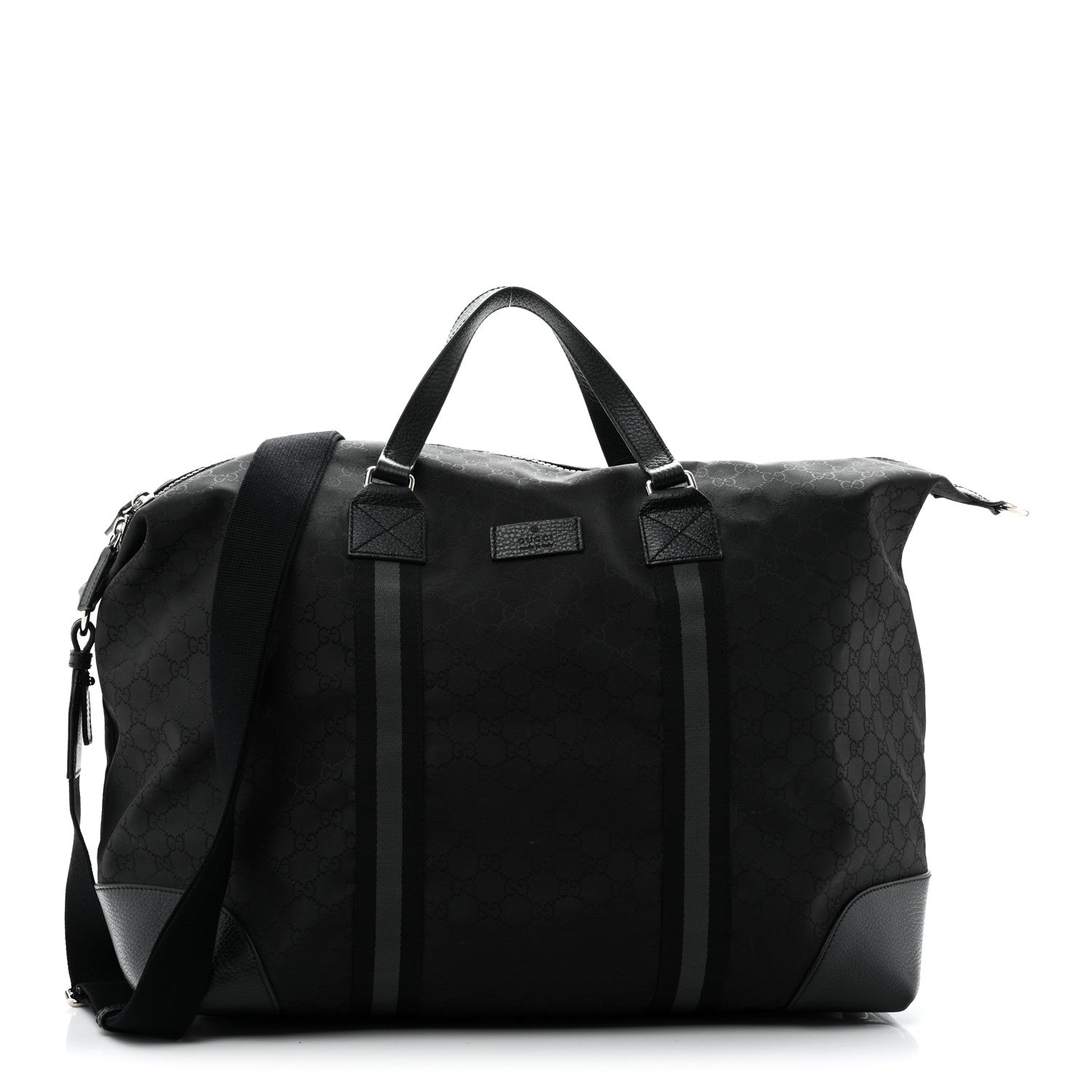 Gucci Nylon Monogram XL Duffle Bag Black 1 of 13