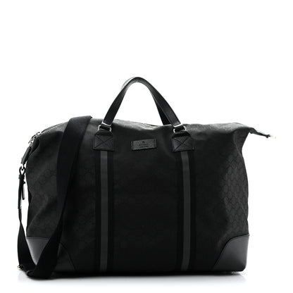 Gucci Nylon Monogram XL Duffle Bag Black 1 of 13
