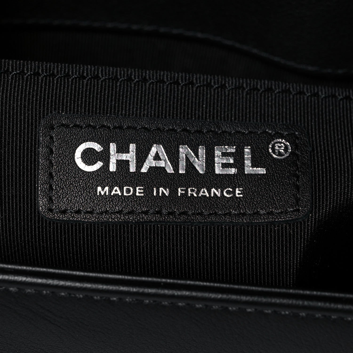 Chanel Calfskin Quilted Medium Boy Flap So Black 6 of 13