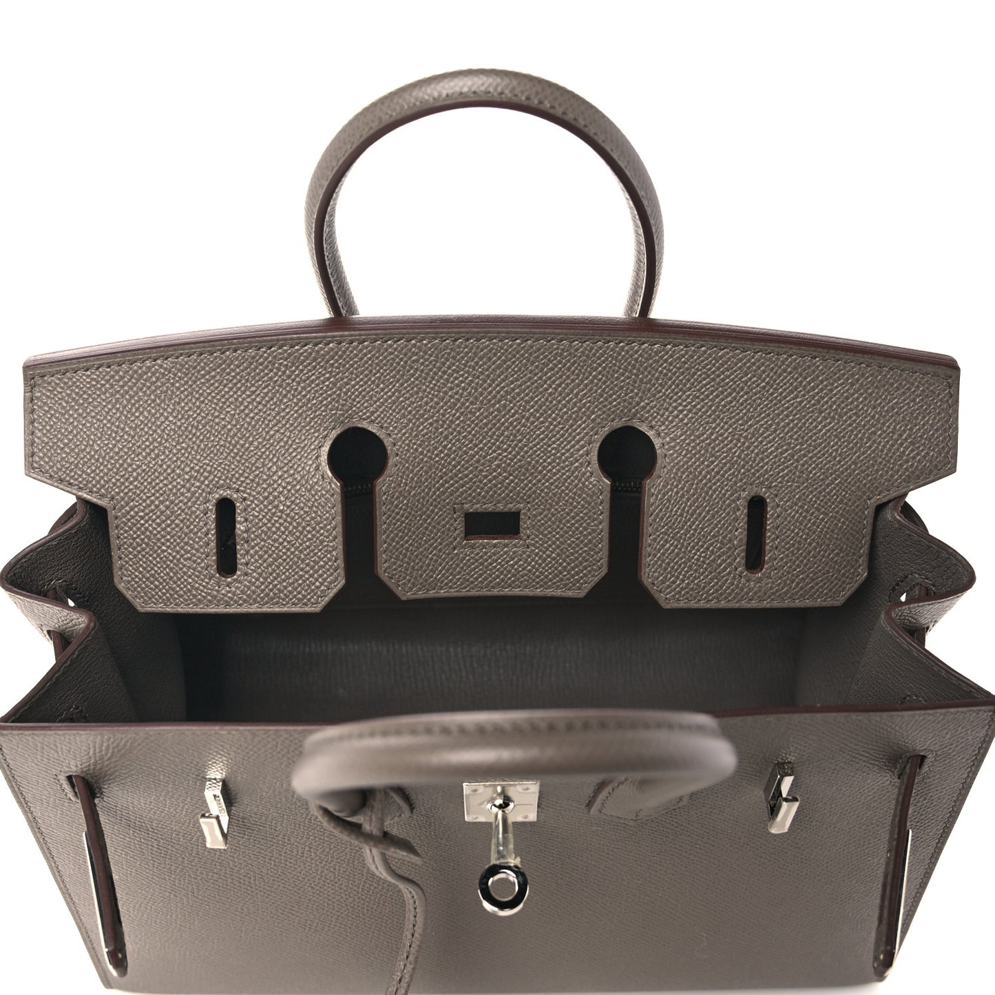 Epsom Birkin Sellier 25 Etain