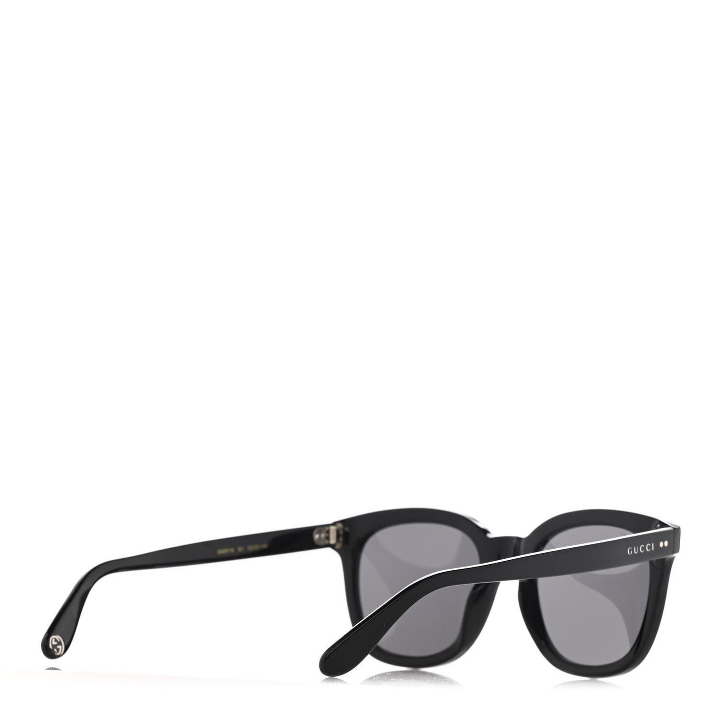 Acetate Square Sunglasses GG0571S Black