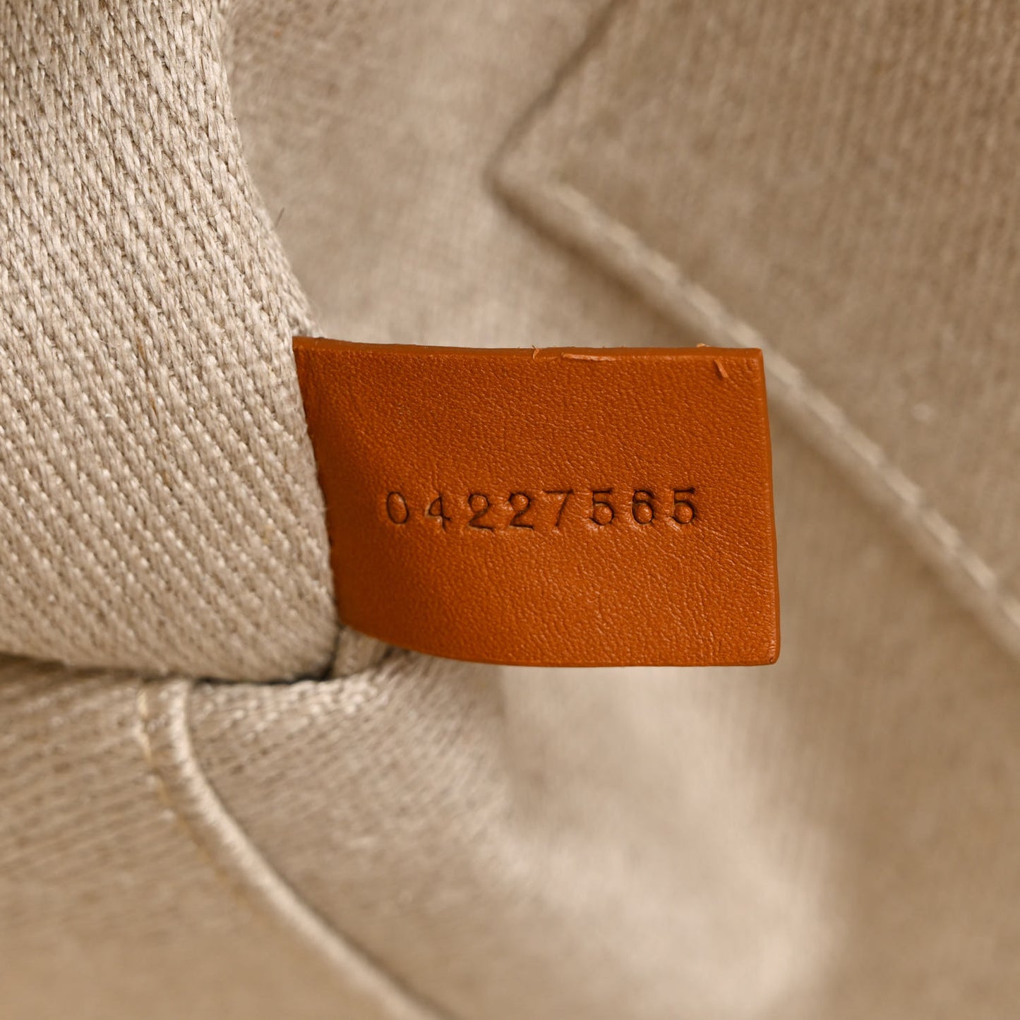 Calfskin Medium Woody Tote Caramel
