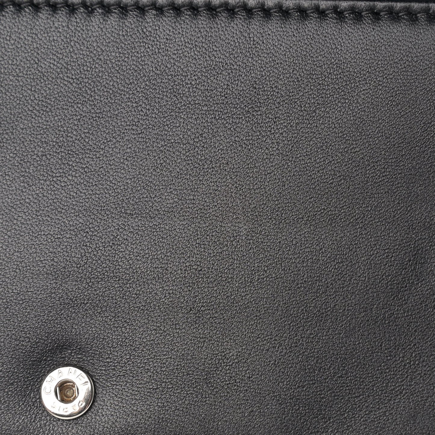 Lambskin Quilted Wallet On Chain WOC Black Pink Light Blue