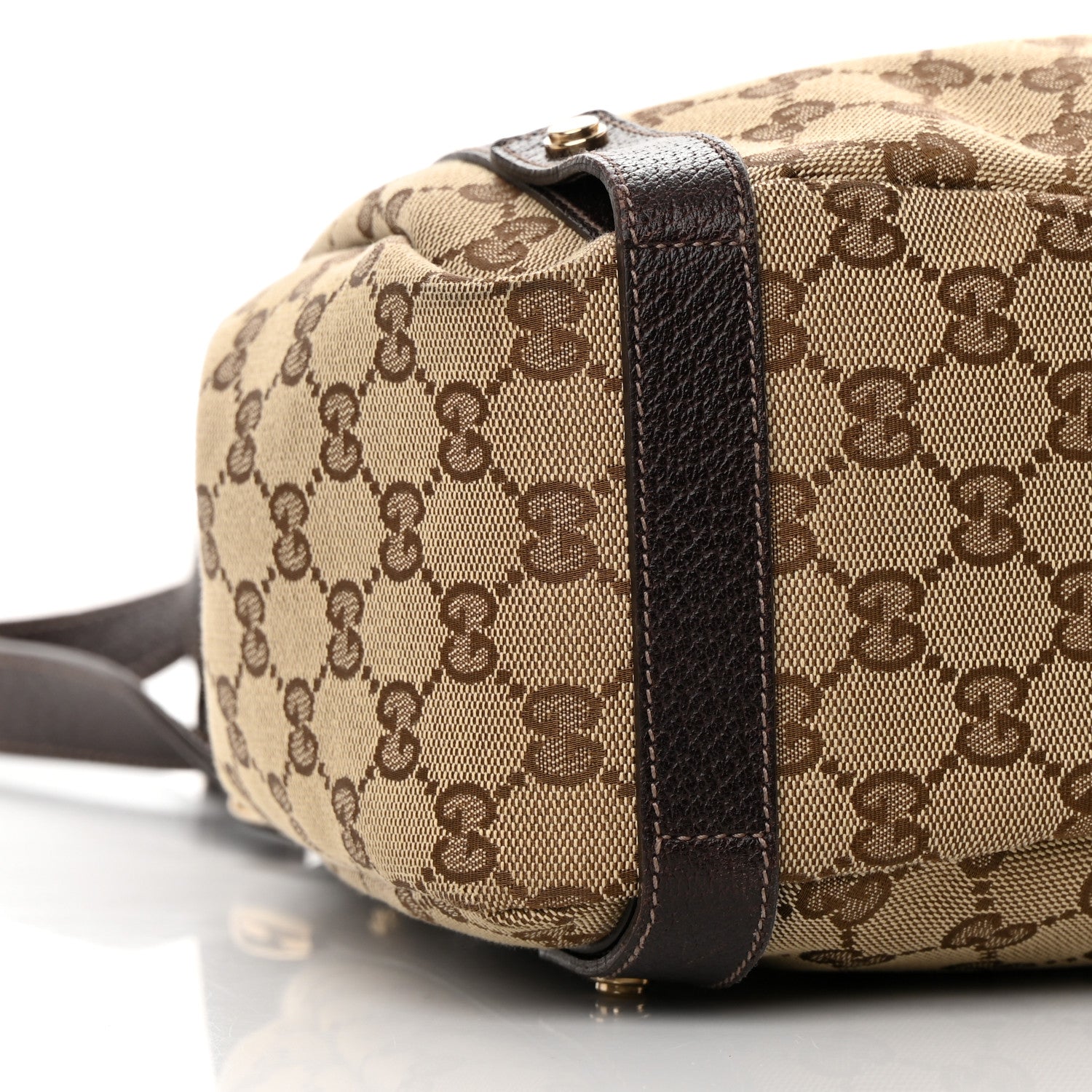 Gucci Monogram Medium Abbey Shoulder Bag Dark Brown 9 of 17